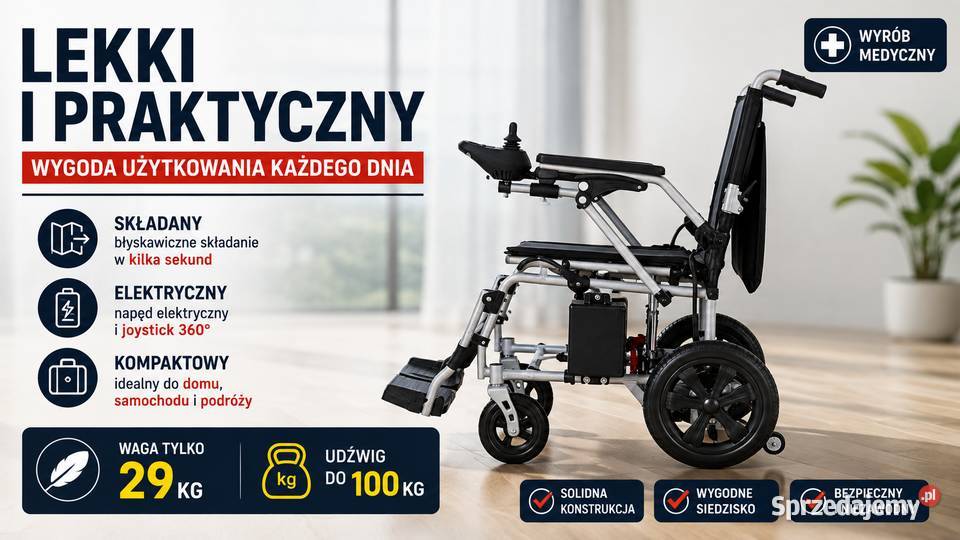 Elektryczny wózek inwalidzki mazowieckie Warszawa