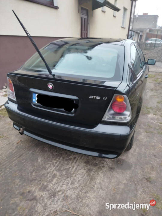 Kultowy kompakt BMW E46 316 ti nieuszkodzony wielkopolskie Kaczory