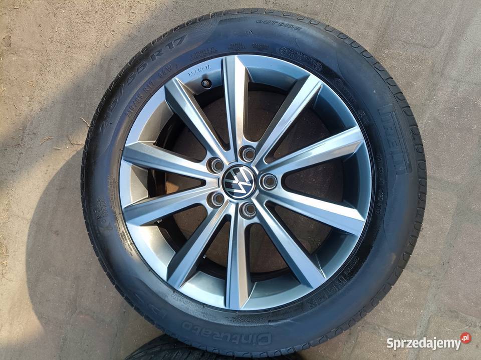 Sprzedam komplet kół letnich VW Passat B8 5x112 mazowieckie Ostrołęka