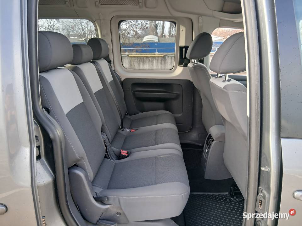 VW Caddy Maxi 16 TDI DSG Rampa inwalidy radio Gorzów Wielkopolski