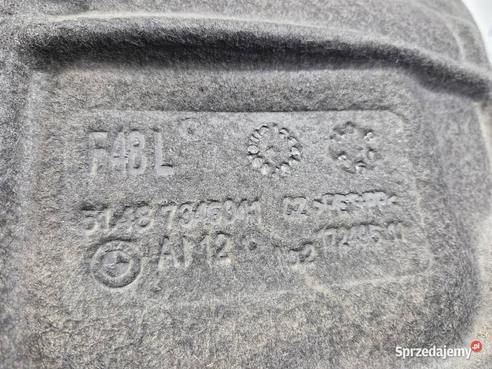 BMW X1 F48 OSŁONA NADKOLE LEWY TYŁ ORYGINAŁ dolnośląskie