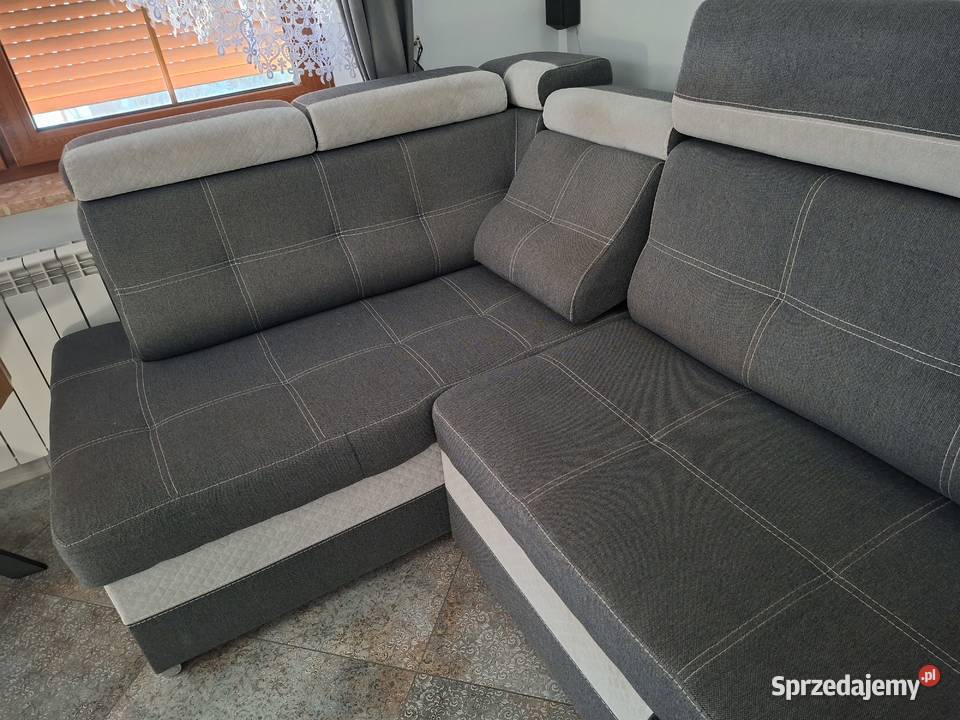 Narożnik z funkcją spania sprzedam