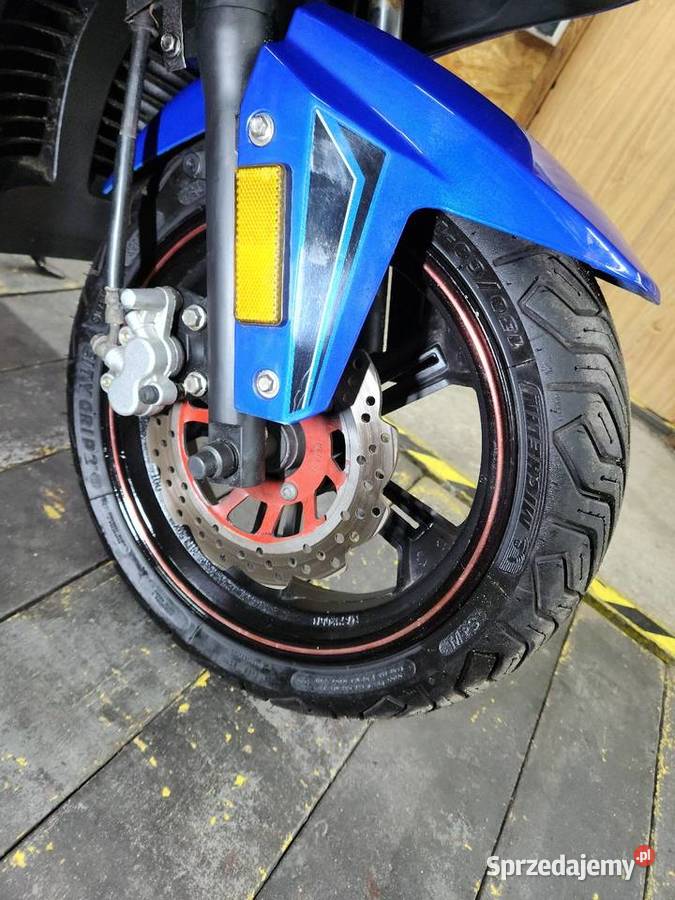 SKUTER 125 JUNAK 611 NOWE OPONY KASK SPRAWNY KAT Kosakowo