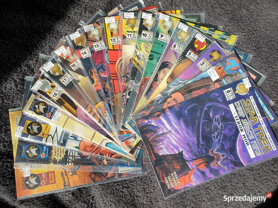 Star Trek Deep Space Nine kolekcja 18 komiksów Amerykańskie Gdynia