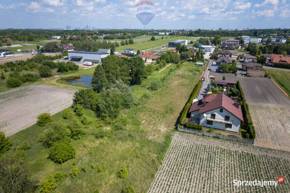Działka na sprzedaż Ursynów Jeziorki Południowe asfalt Warszawa