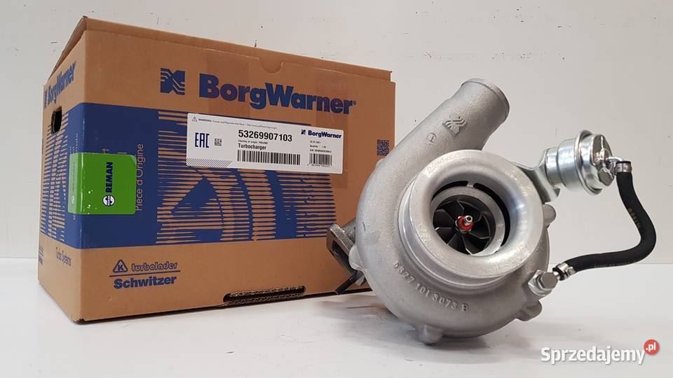 Nowa turbosprężarka BorgWarner 53269887103 Siedlce