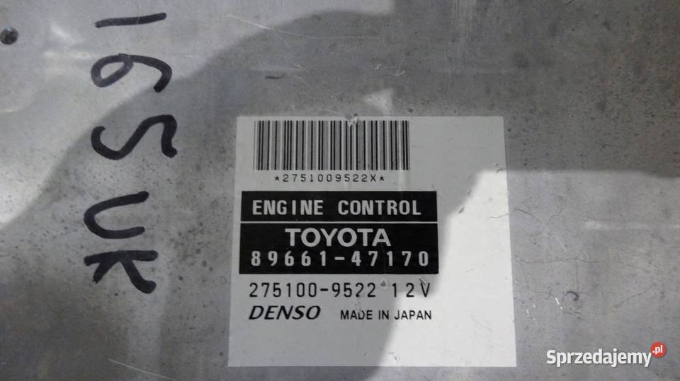 TOYOTA PRIUS II XW20 08r moduł sterownik silnika