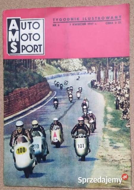 Auto Moto Sport tygodnik 1957runikat dolnośląskie Głogów