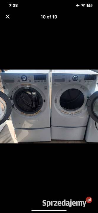 Set LG Directrive Steam Washer And Dryer podlaskie Grabarka