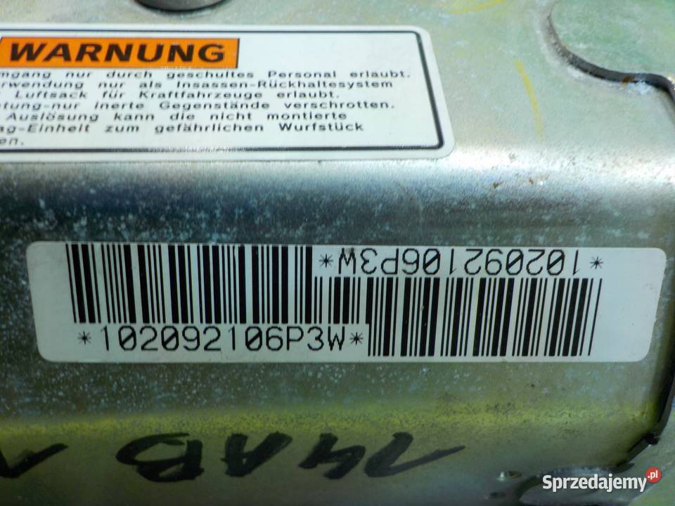 CIVIC VIII UFO 22 ICTDI 06r 5D AIRBAG poduszka mazowieckie