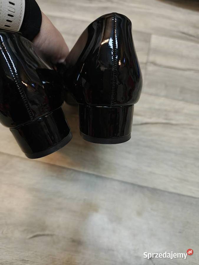 43 Czarne mega wygodne czółenka wieczorowe NOWE małopolskie Kraków