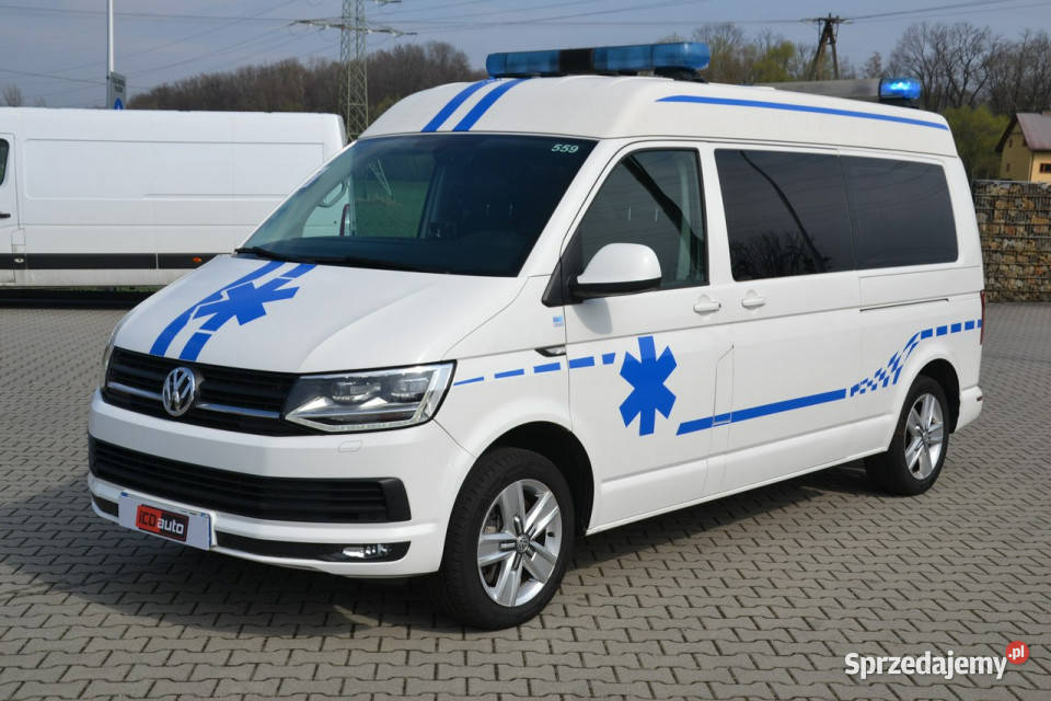 Volkswagen Transporter 20 tdi 204 DSG ambulans nieuszkodzony