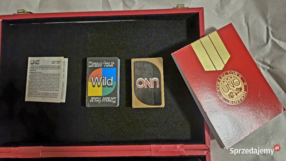 Mattel UNO 10th Anniversary Collectors Edition Rabka-Zdrój