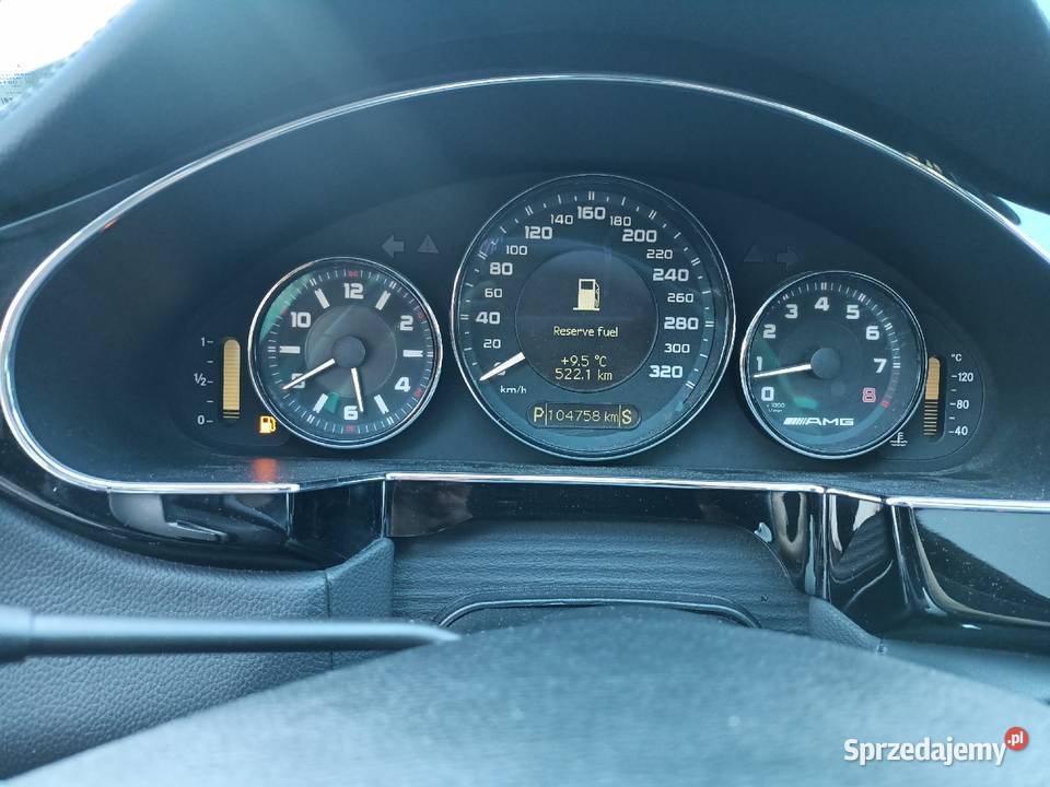 Mercedes CLS 63 AMG W219 regulowane zawieszenie Konin