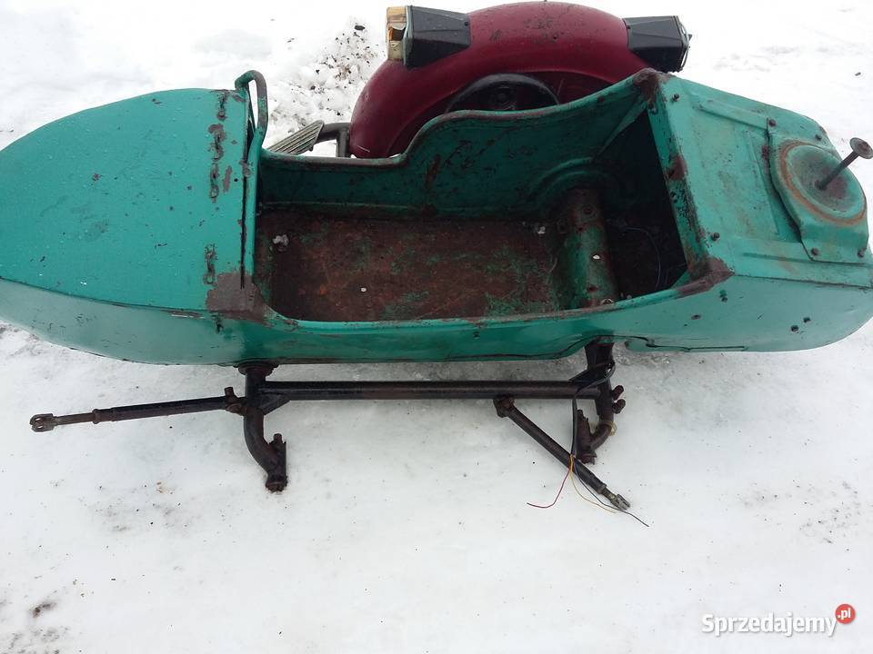 wózek boczny iż dniepr ural m72 milicyjny Susk Stary