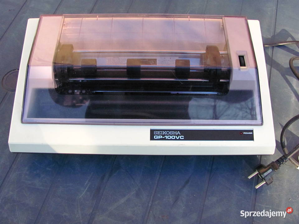 Drukarka igłowa Seikosha GP100VC retro do Atari łódzkie Łódź