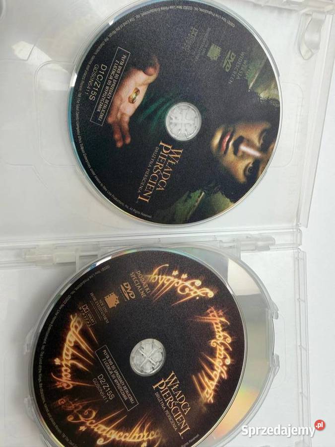Władca Pierścieni Trylogia 6 DVD BOX STAN Warszawa