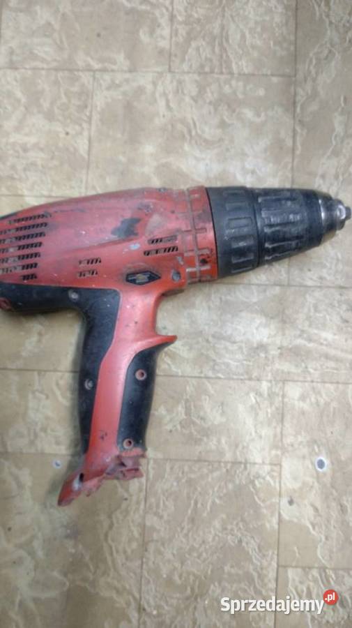 Wkrętarka Hilti uszkodzona na części Zestawy elektronarzędzi Woźniki