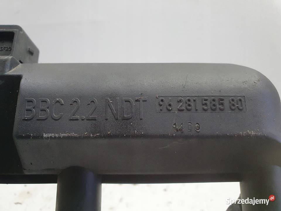 CEWKA ZAPŁONOWA Peugeot 206 14 8V 9628158580 Rudka