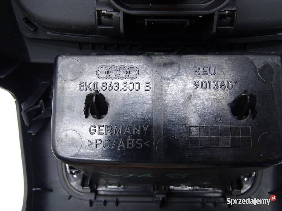 TUNEL ŚRODKOWY TYŁ TYLNY SCHOWEK 8R0864376B AUDI