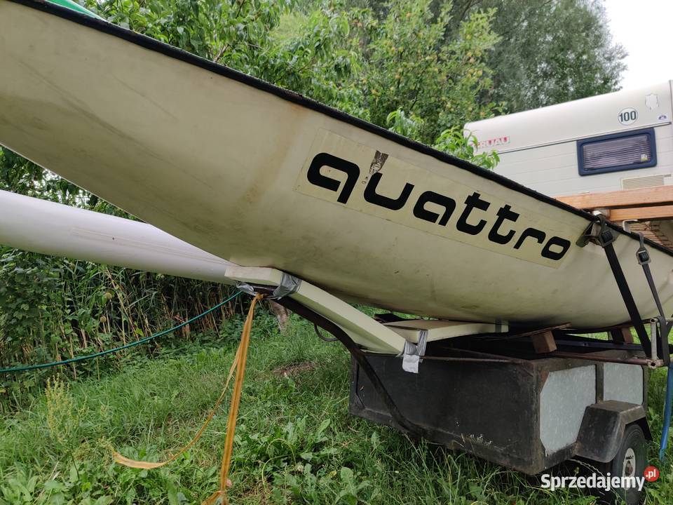 Łódź cztero funkcyjna Trimaran quattro Miejska Górka