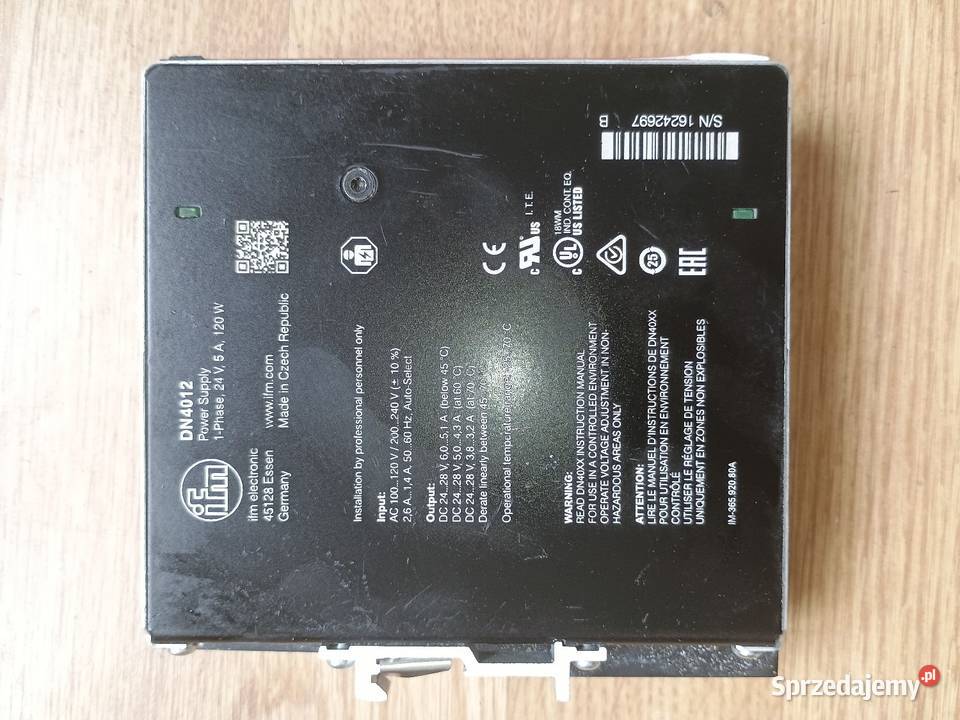 Zasilacz impulsowy Ifm