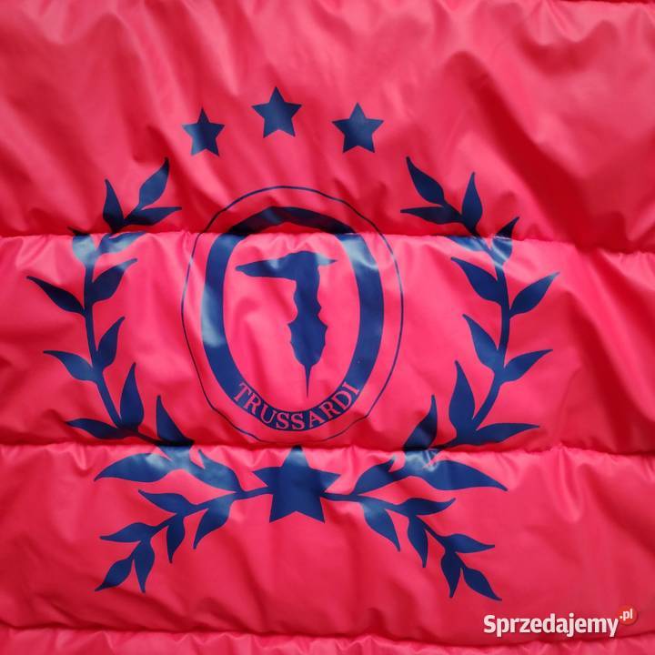 Spszedam kurtke TRUSSARDI Junior czerwony podlaskie Zaścianki