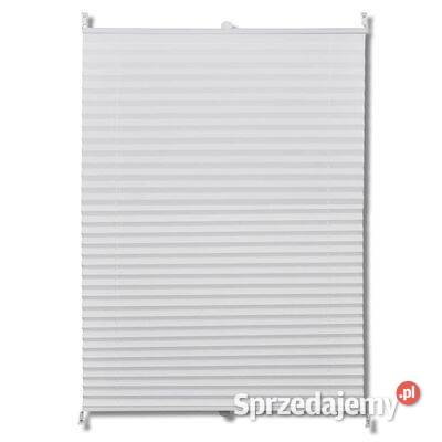 Roleta plisowana biała 60x125 Warszawa