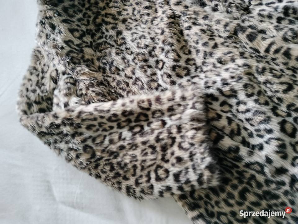 Futro w panterkę 4648 mazowieckie Legionowo sprzedam