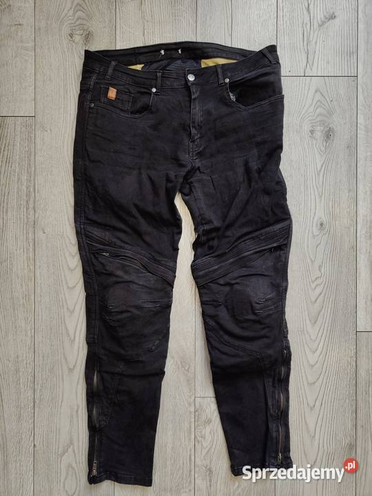 Spodnie motocyklowe Rebelhorn Rage Black Bogumiłów