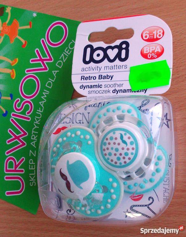 Smoczek uspokajający LOVI 618m Retro Baby Kielce sprzedam