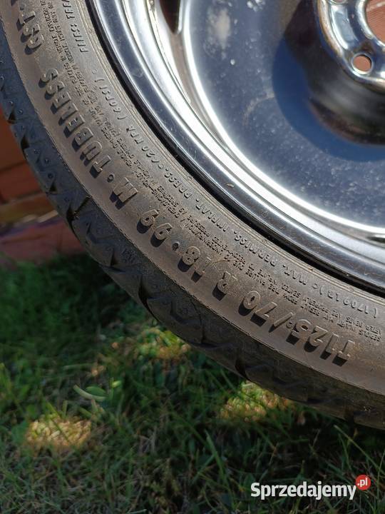 Koło dojazdowe 18 125 70 R18 Audi A3 8V lift Motoryzacja Turek