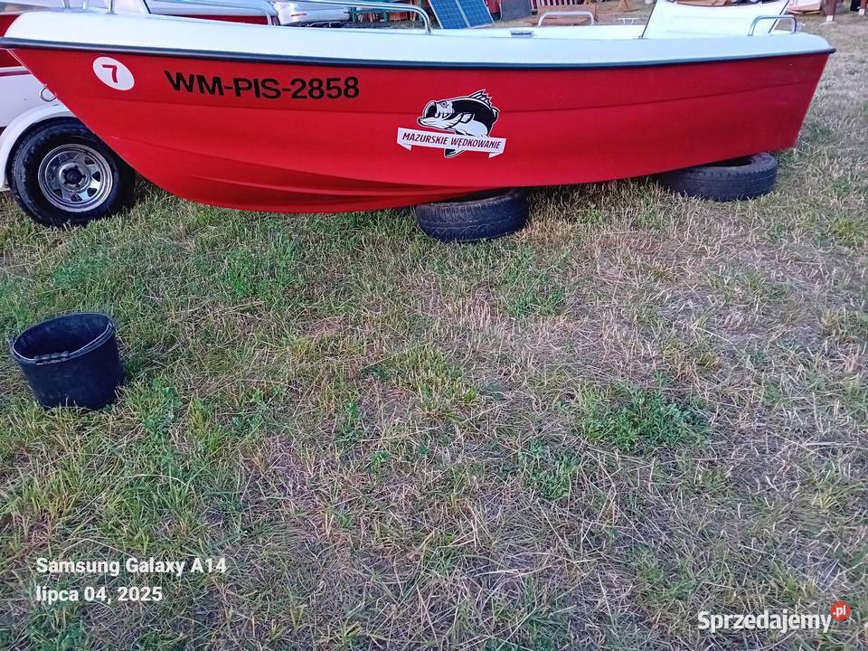 Łódź motorowa wiosłowa Alfa Pisz