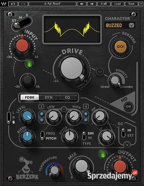 Waves Berzerk plugin AAX VST MAC PC 64bit sprzedam