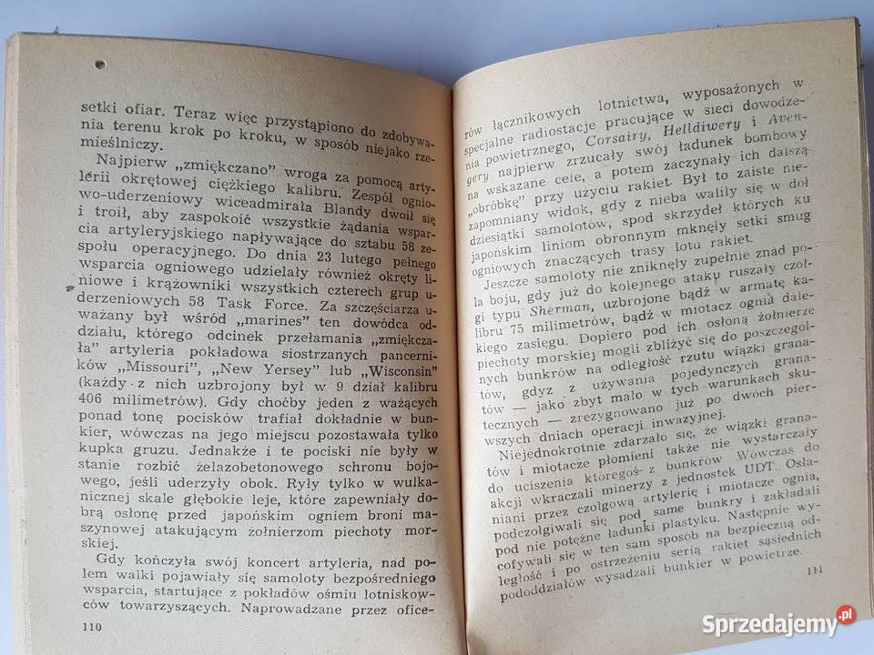 Piekło IwoDzimy tomik z serii Żółtego Tygrysa Książki i Podręczniki wielkopolskie Złotniki