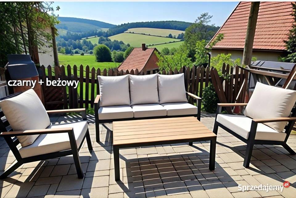Meble ogrodowe tarasowe aluminiowe Warszawa