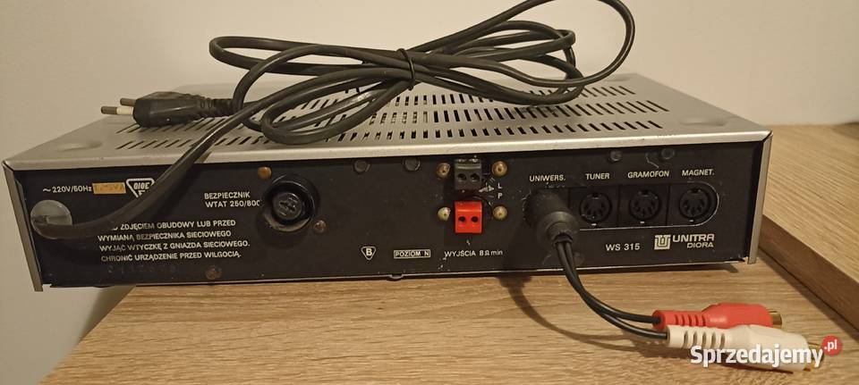 wzmacniacz stereo UNITRA DIORA WS315