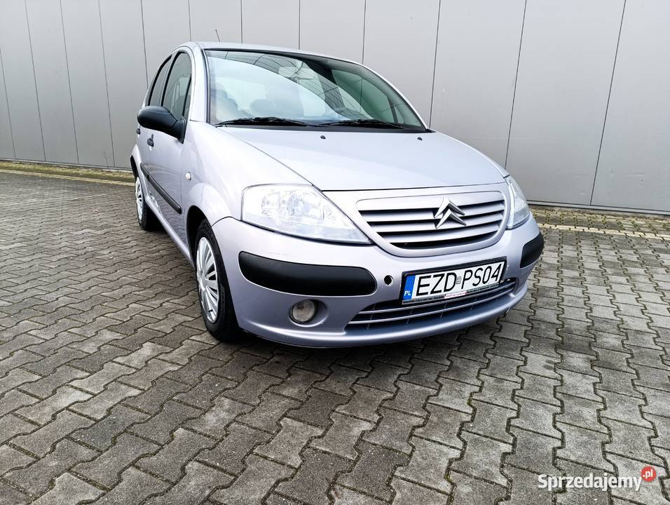 C3 14Hdi klimatyzacja zadbany gotowy do jazdy srebrny Zduńska Wola