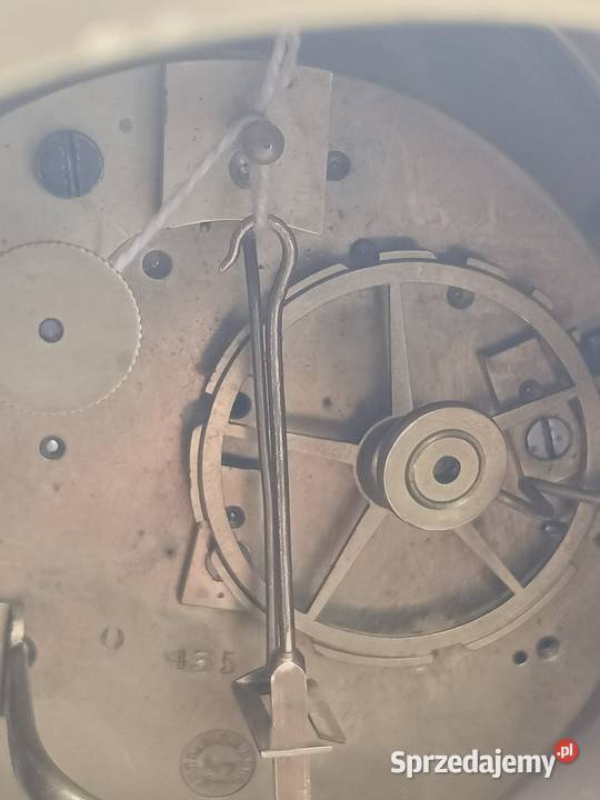 zegar kominkowy ze swiecznikami Fałków