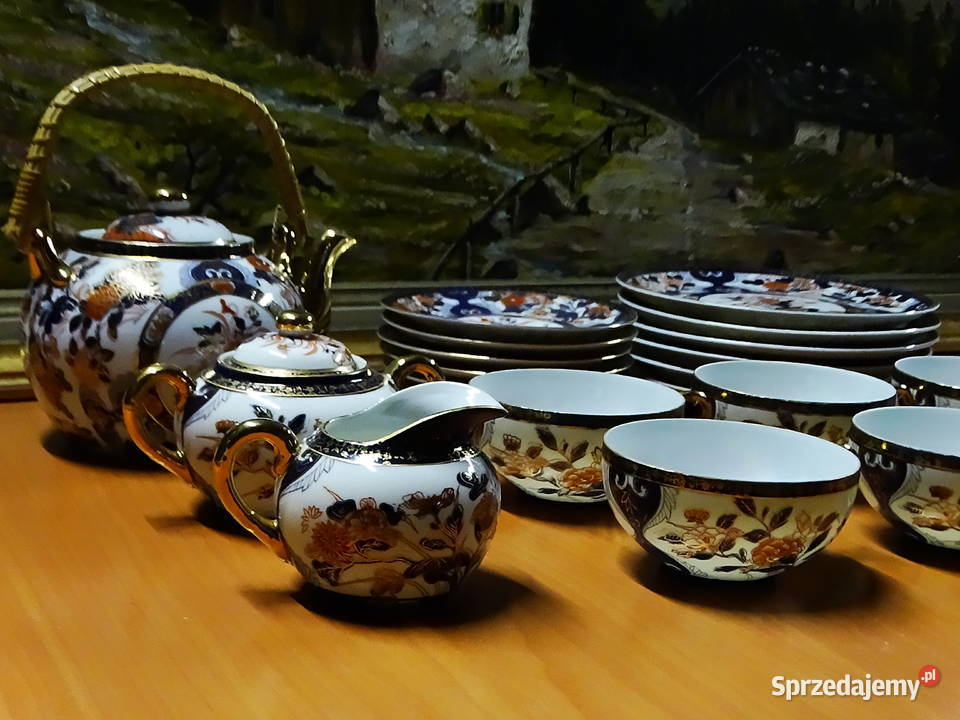 Serwis kawowy SAJI Fine China Japan Biłgoraj