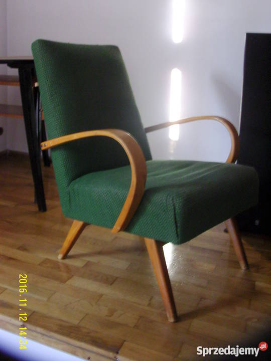 Fotel l6070te gięte podłokietnikisprężyny loft Warszawa sprzedam