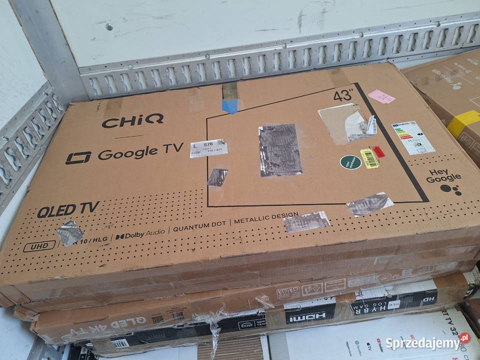 Telewizory Led Qled nowe uszkodzone matryce 80 pomorskie Lębork
