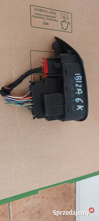 Włącznik przełącznik świateł SEAT IBIZA 6K Szczecin