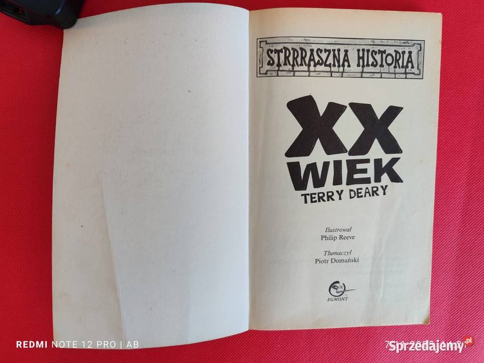 XX wiek Terry Deary Strrraszna Historia Katowice sprzedam