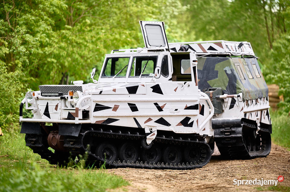 Wojskowa AMFIBIA Volvo BV 202 Nf BANDVAGN Ratrak Bodzanów