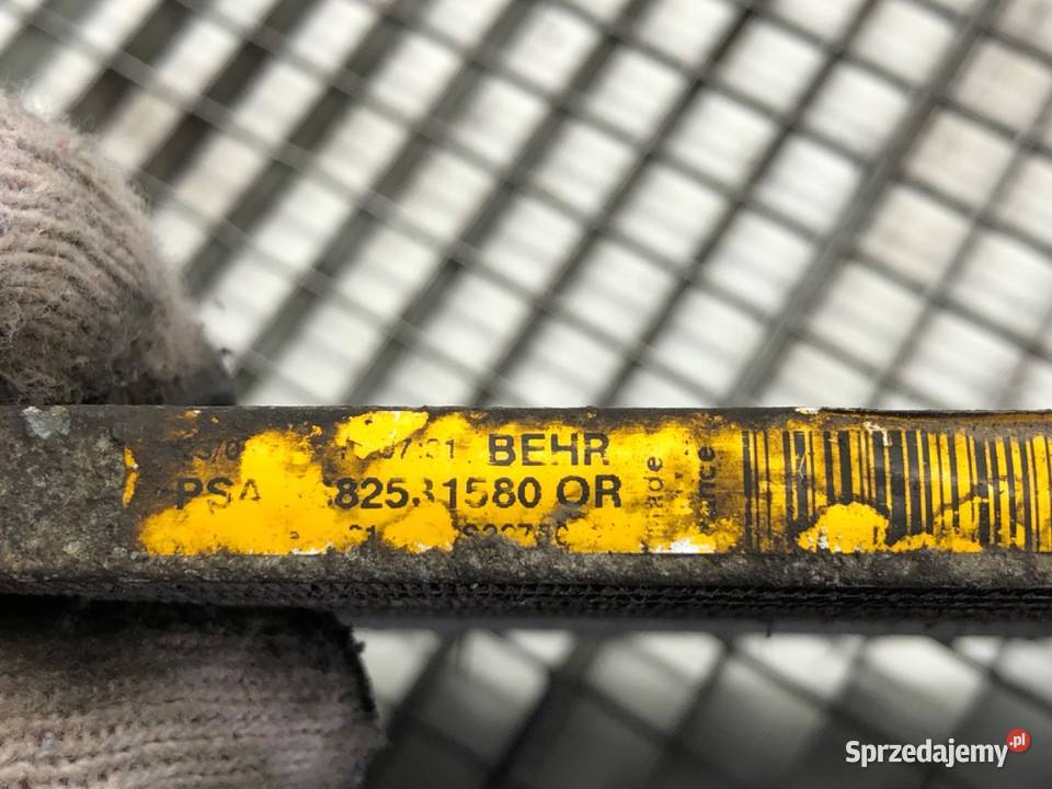 CHŁODNICA KLIMATYZACJI CITROEN BERLINGO II 16 75 osobowe