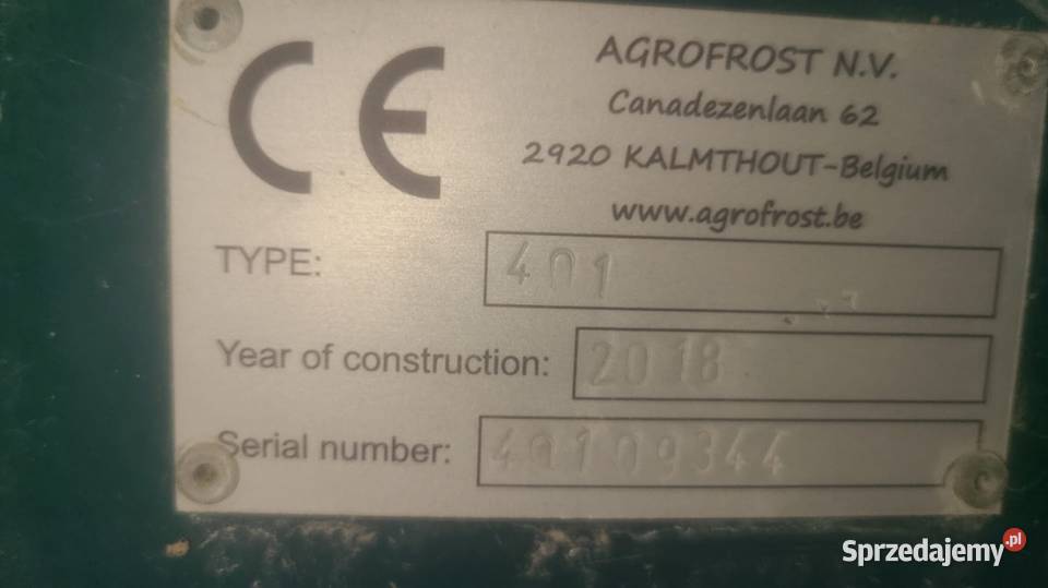 Frostbuster 401 2018 Ochrona przed mrozem Grójec