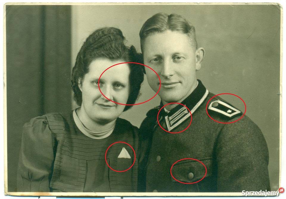 Stare zdjęcie pocztówka Niemiecki Żołnierz 2