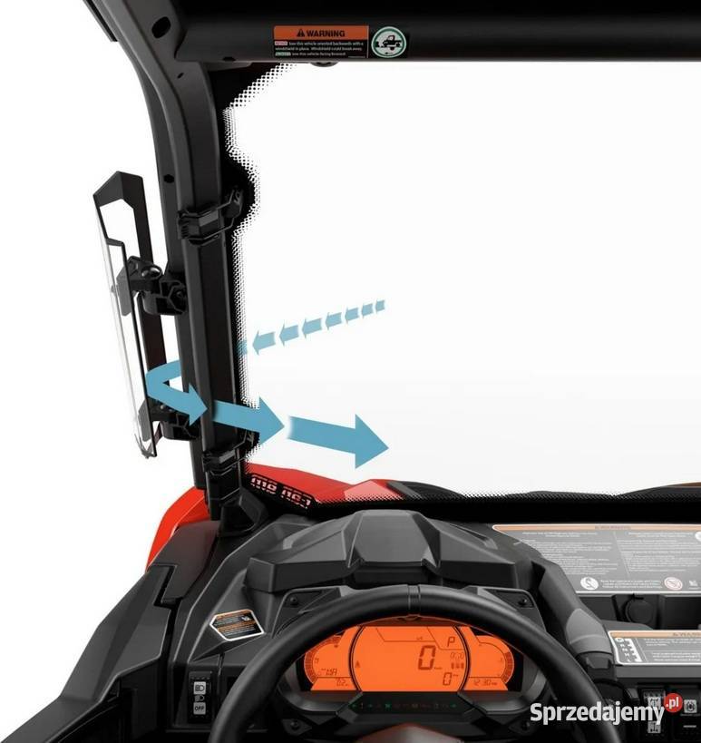 Boczne deflektory CanAm Commander Maverick BRP Nowy Sącz sprzedam