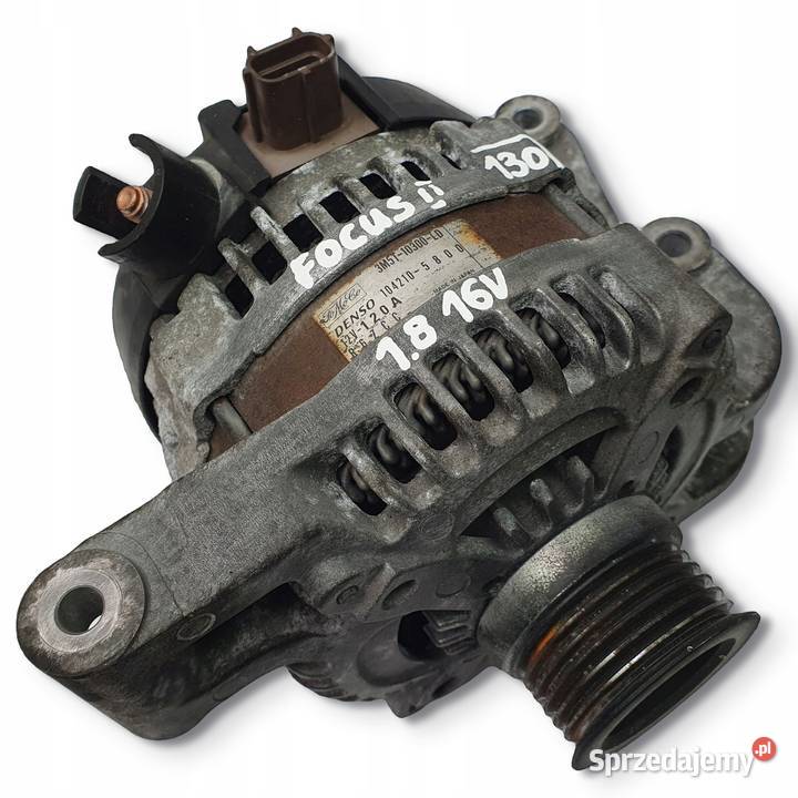 ALTERNATOR Ford C Focus MK2 18 16V 3M5T10300LD osobowe Układ elektryczny silnika lubelskie Chełm